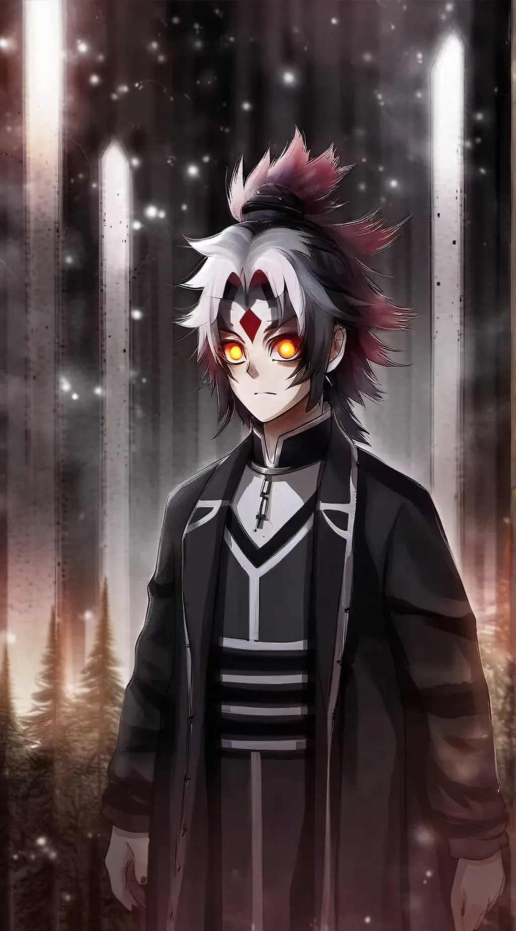 ai character: kokushibo  background