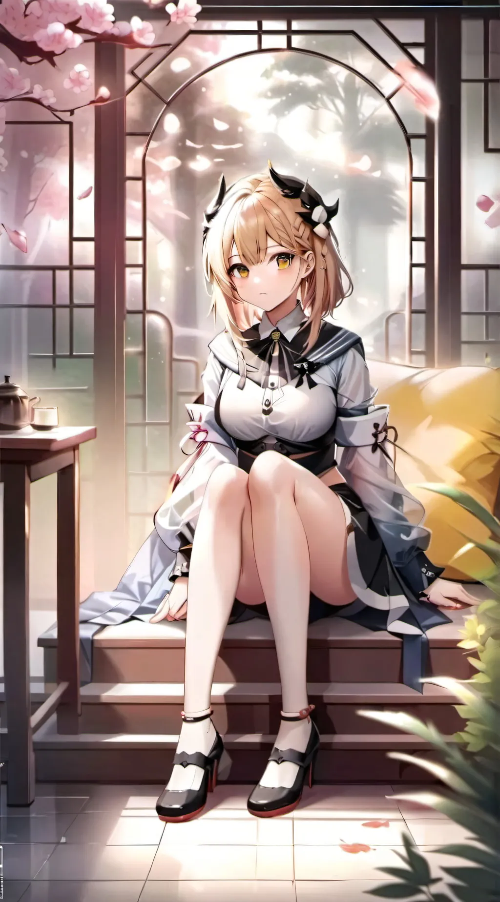 ai character: Haruka background