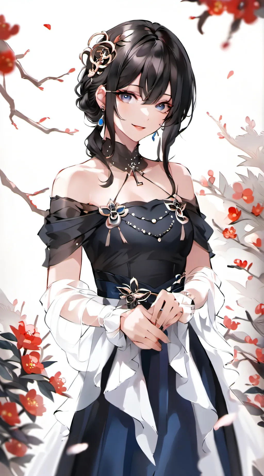 ai character: Mha chilling!  background