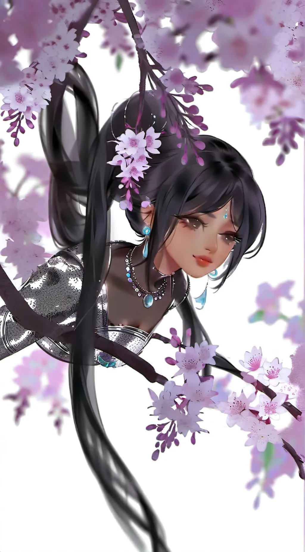 ai character: delilgh  background