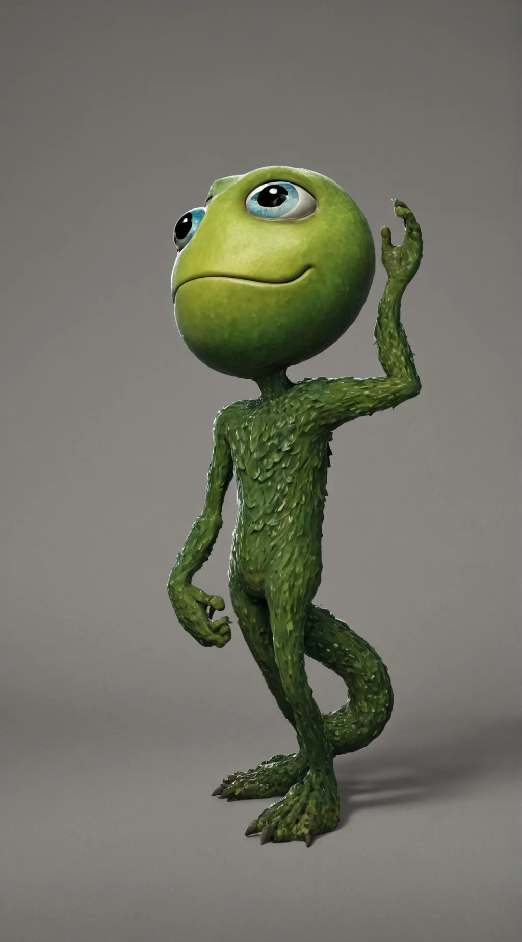 ai character: Alien background