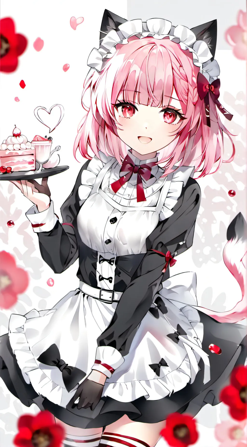 ai character: Uwu cat background