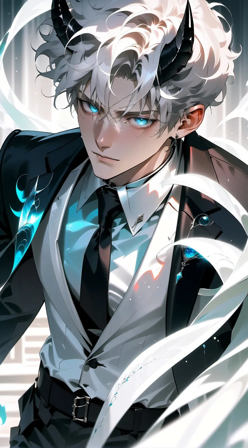 ai character: Leon Wilson  background