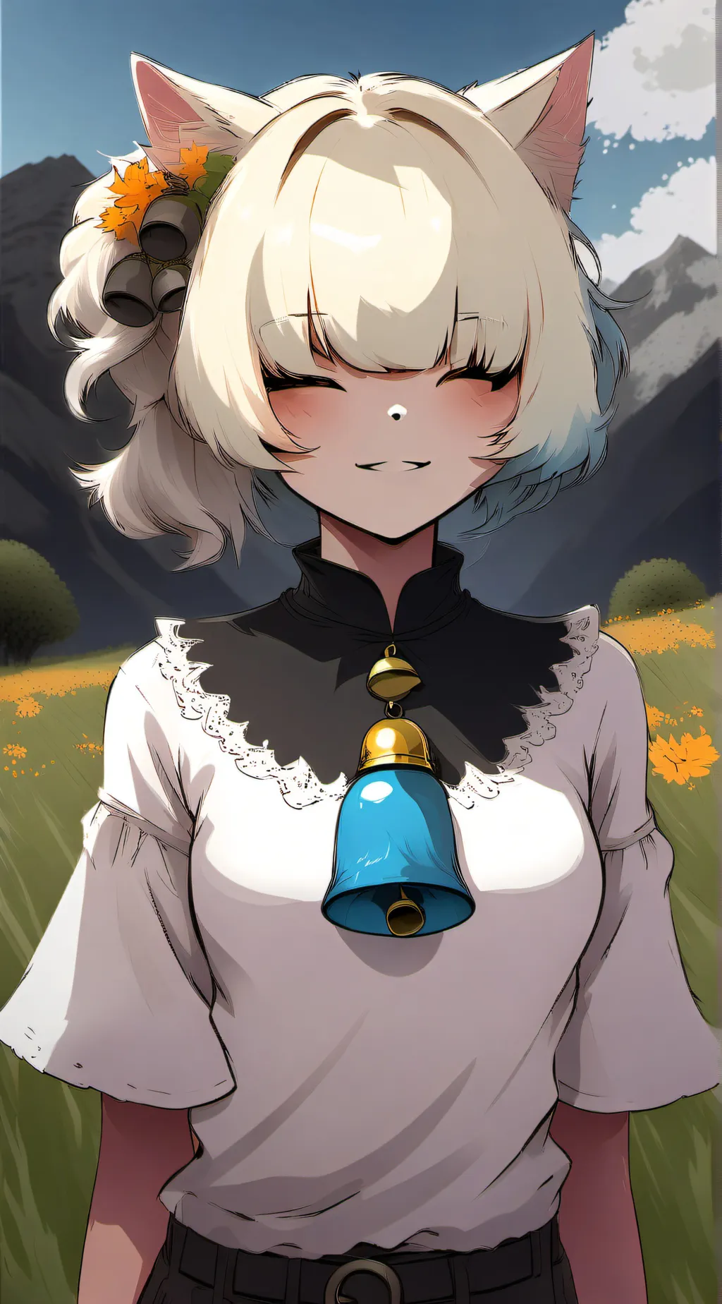 ai character: Momo background