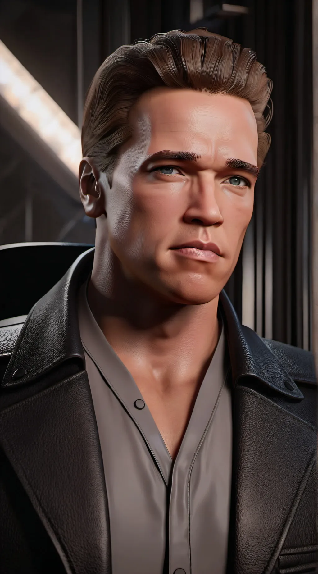 ai character: Terminator 2/t2 background