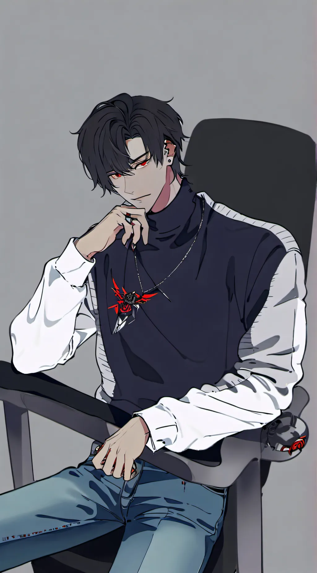ai character: heroxvillain background
