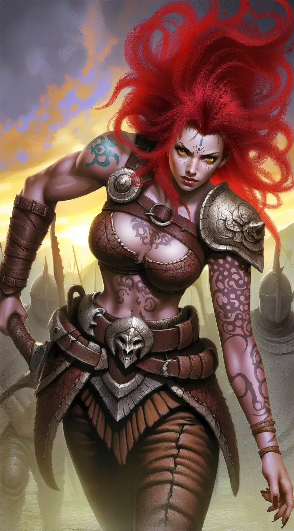 ai character: Vera background