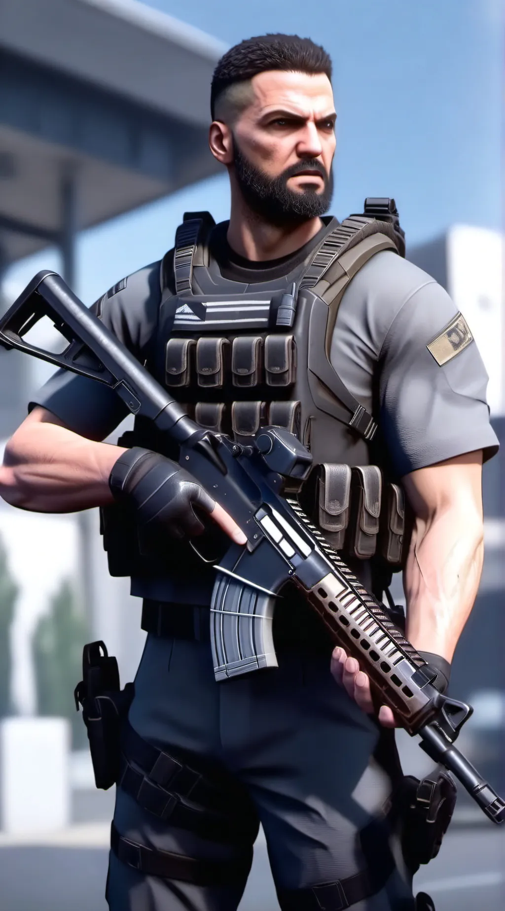 ai character: David Mason background