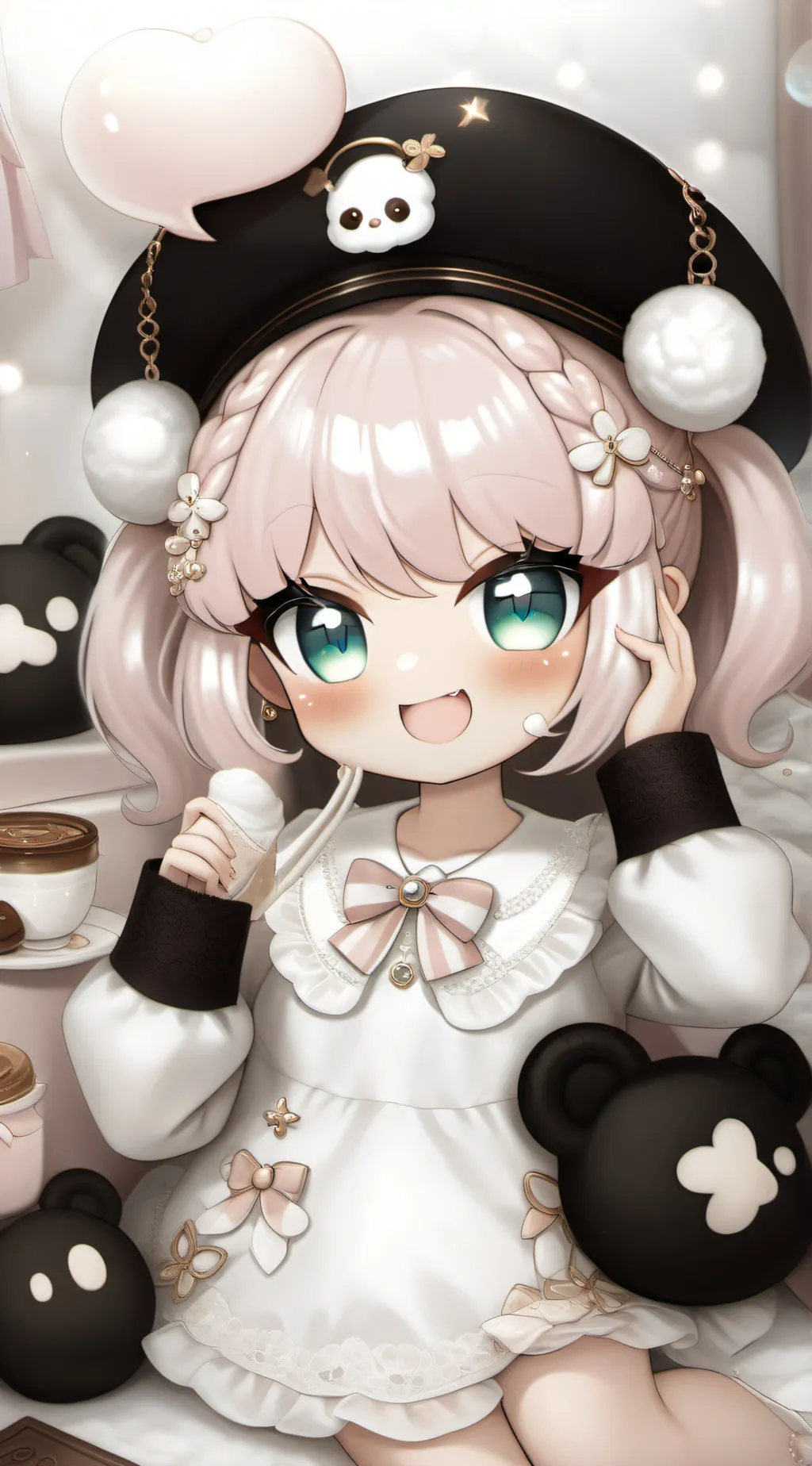 ai character: 💗molly💗 background