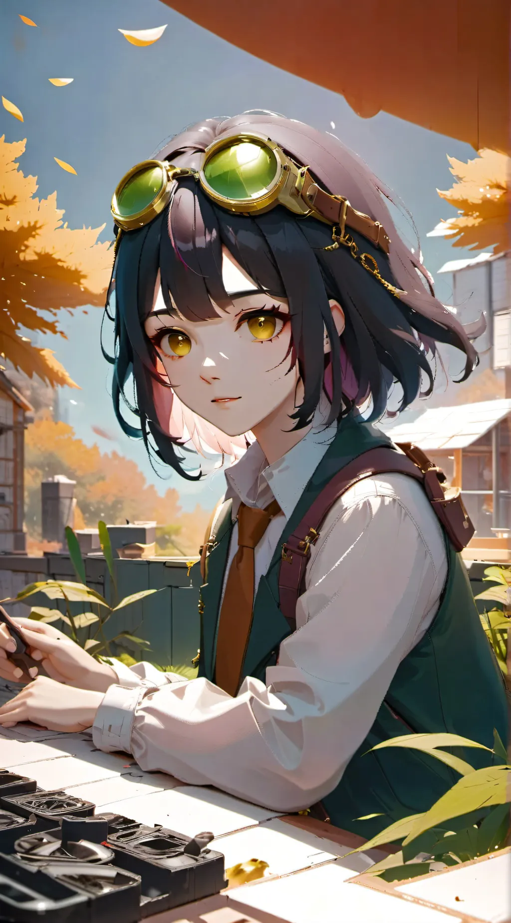 ai character: MHA inventor background