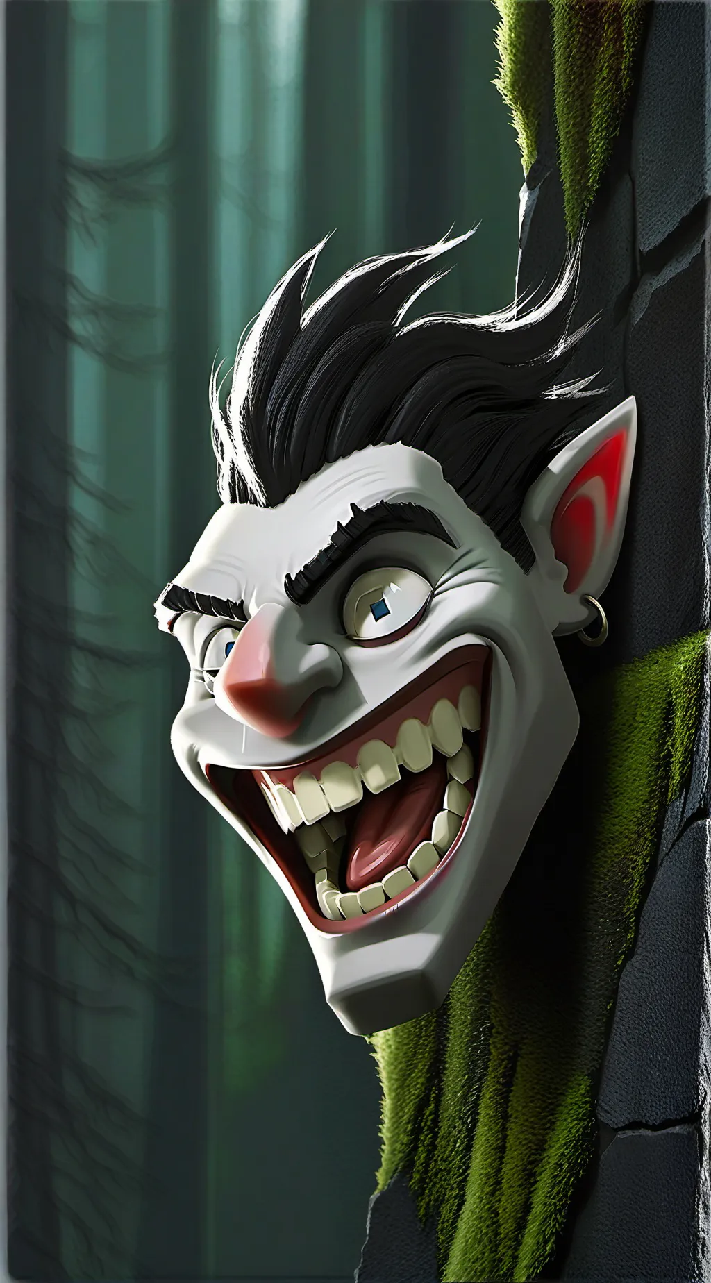 ai character: Darden morter background