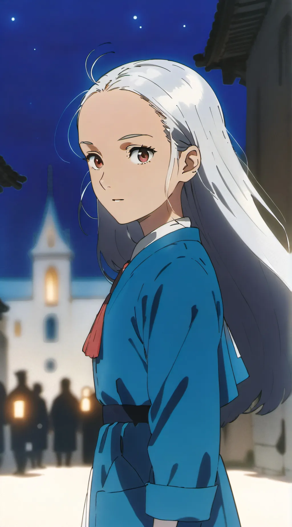 ai character: Annie  background
