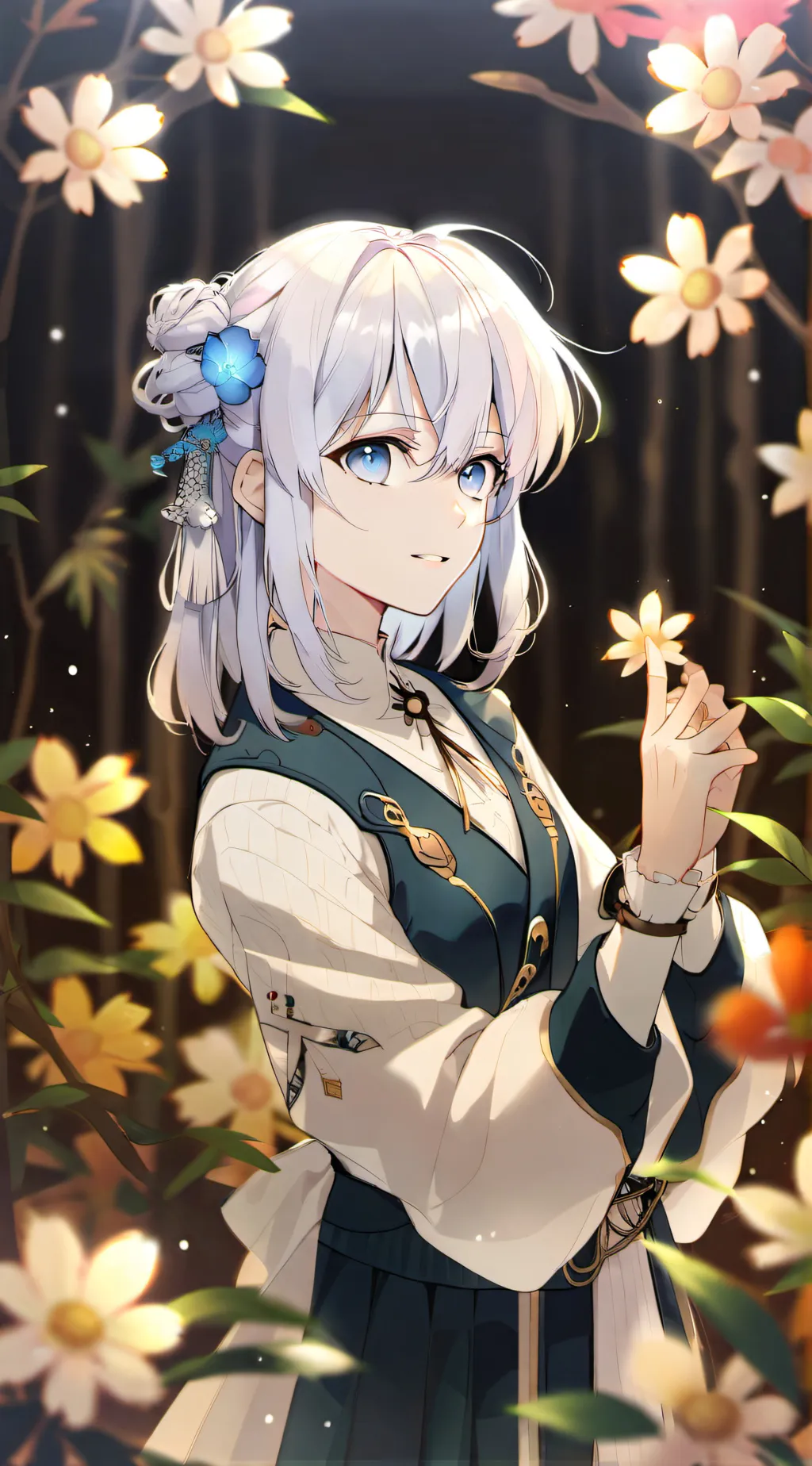 ai character: "High schools" background