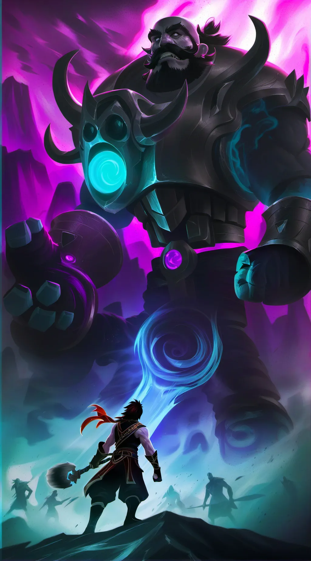 ai character: FOG background