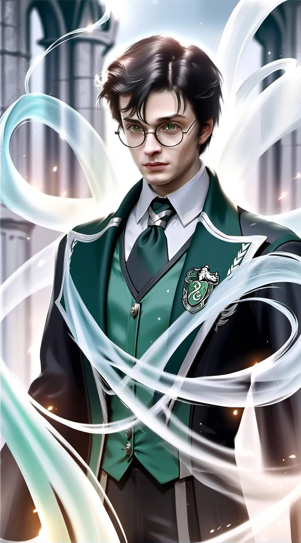 ai character: Harlow Potter background