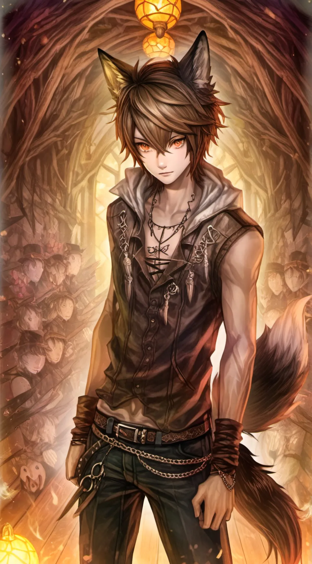 ai character: Miles background