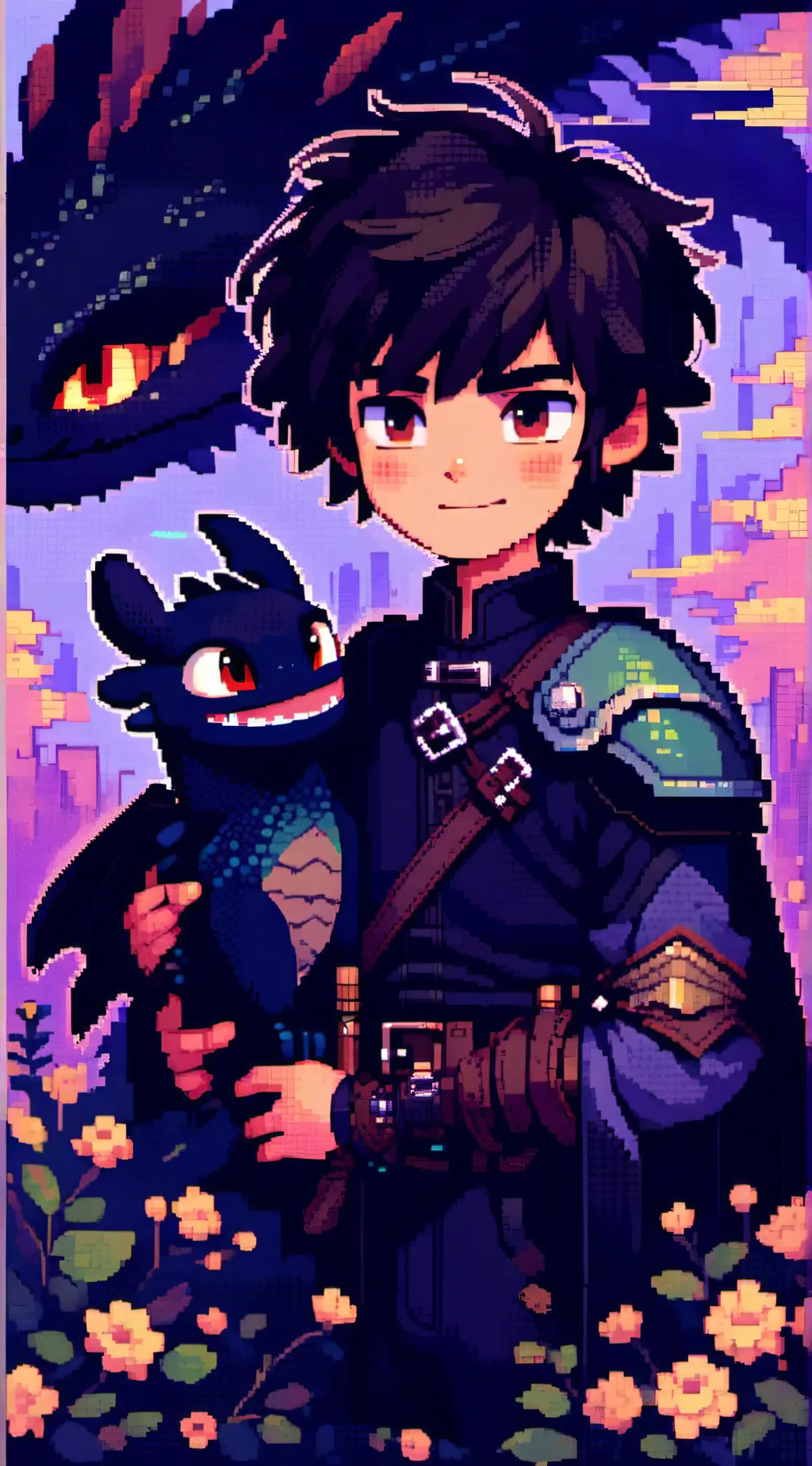 ai character: Httyd  background