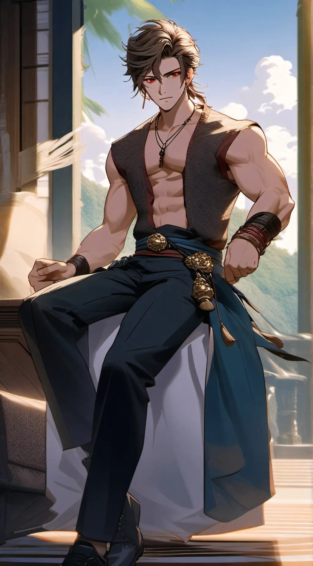 ai character: Noah background