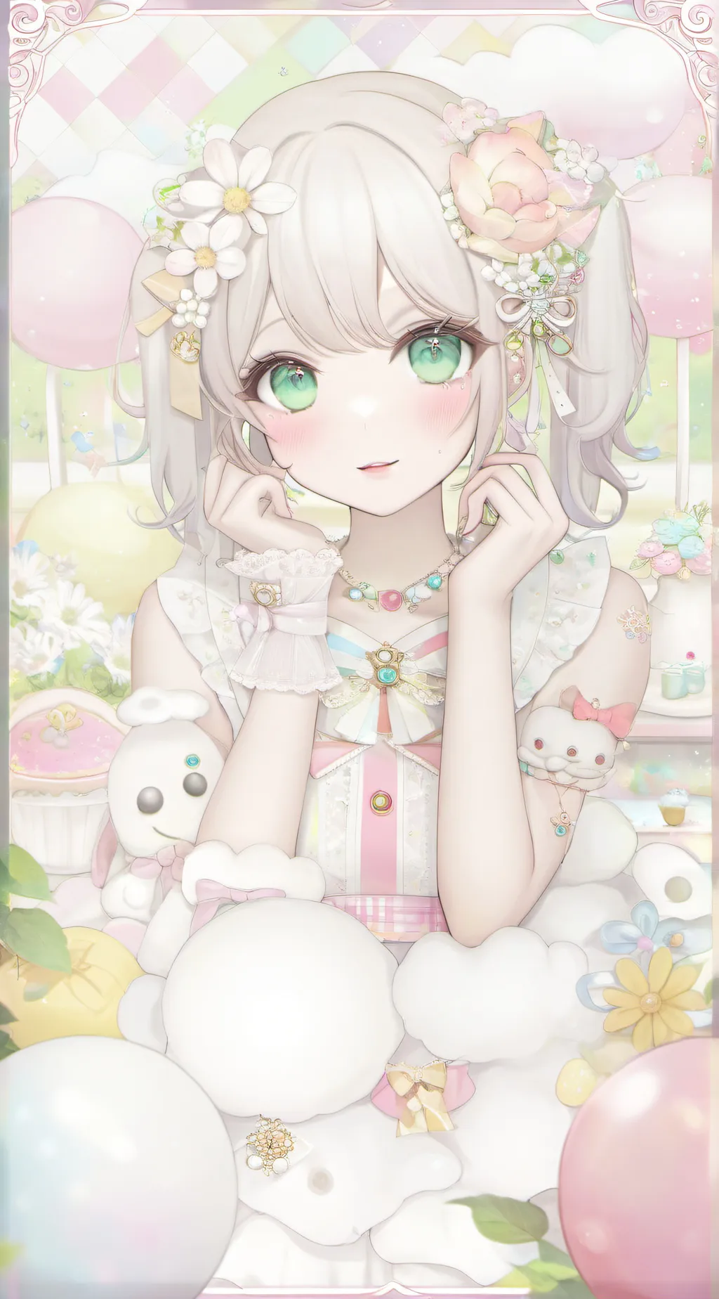 ai character: eina background
