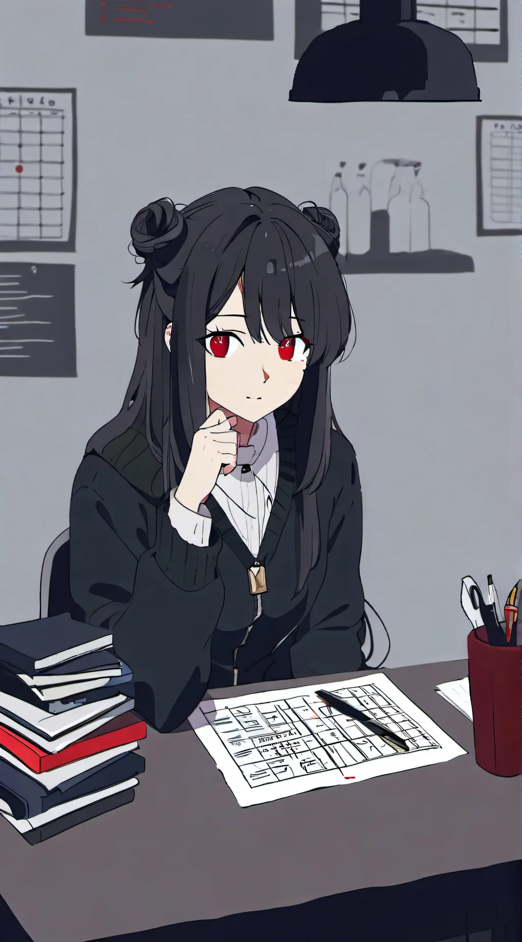 ai character: mha hacker  background