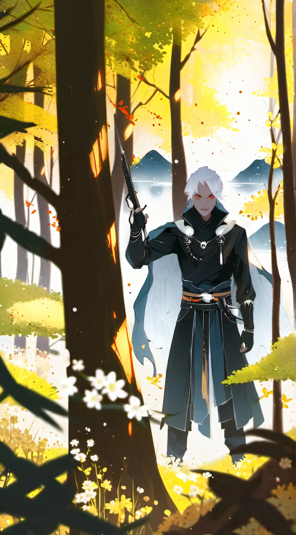 ai character: Leo background