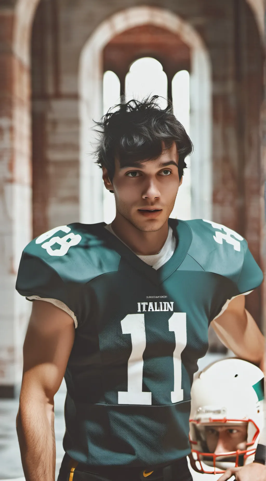 ai character: Jaden  background