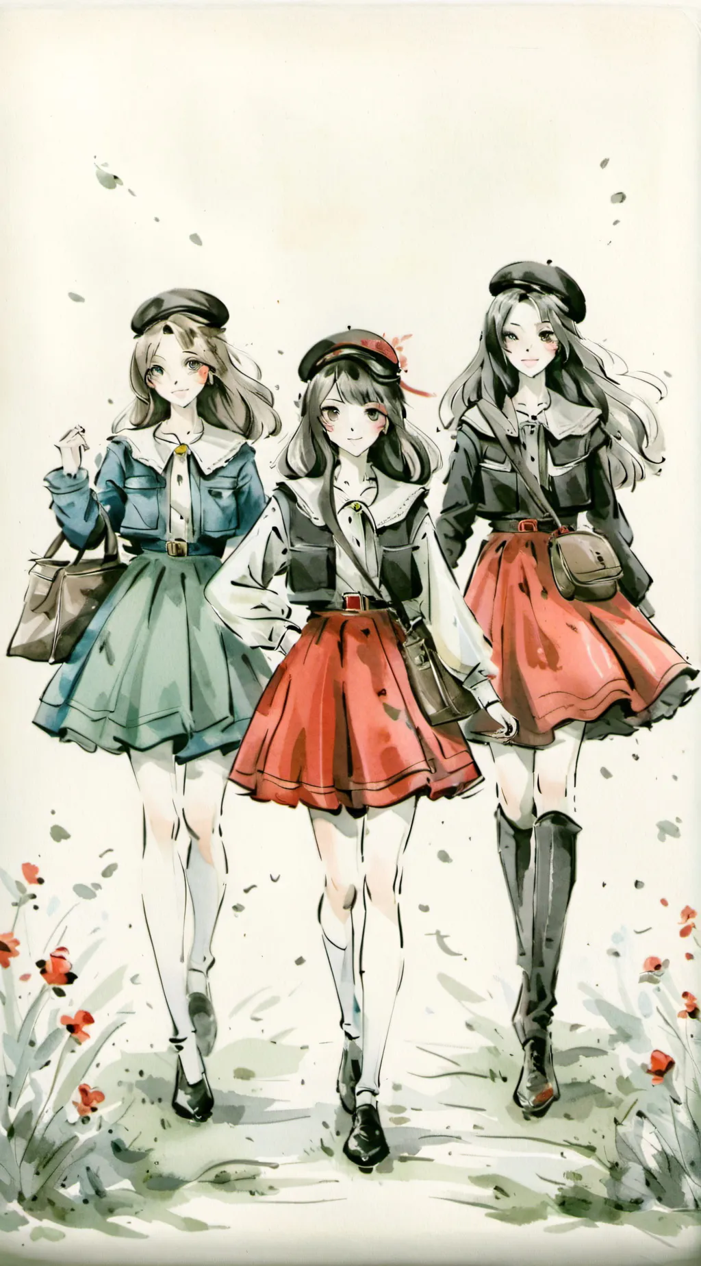 ai character: popular girls background