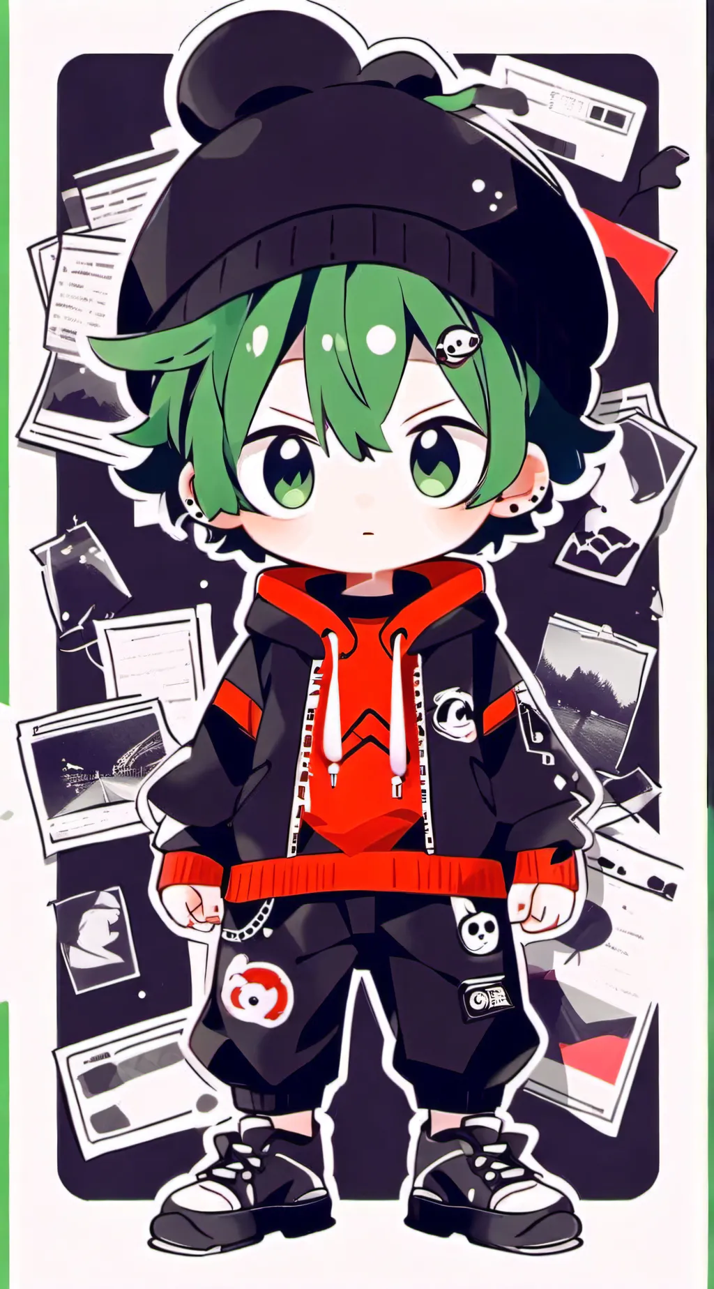 ai character: Melon Little Bro  background