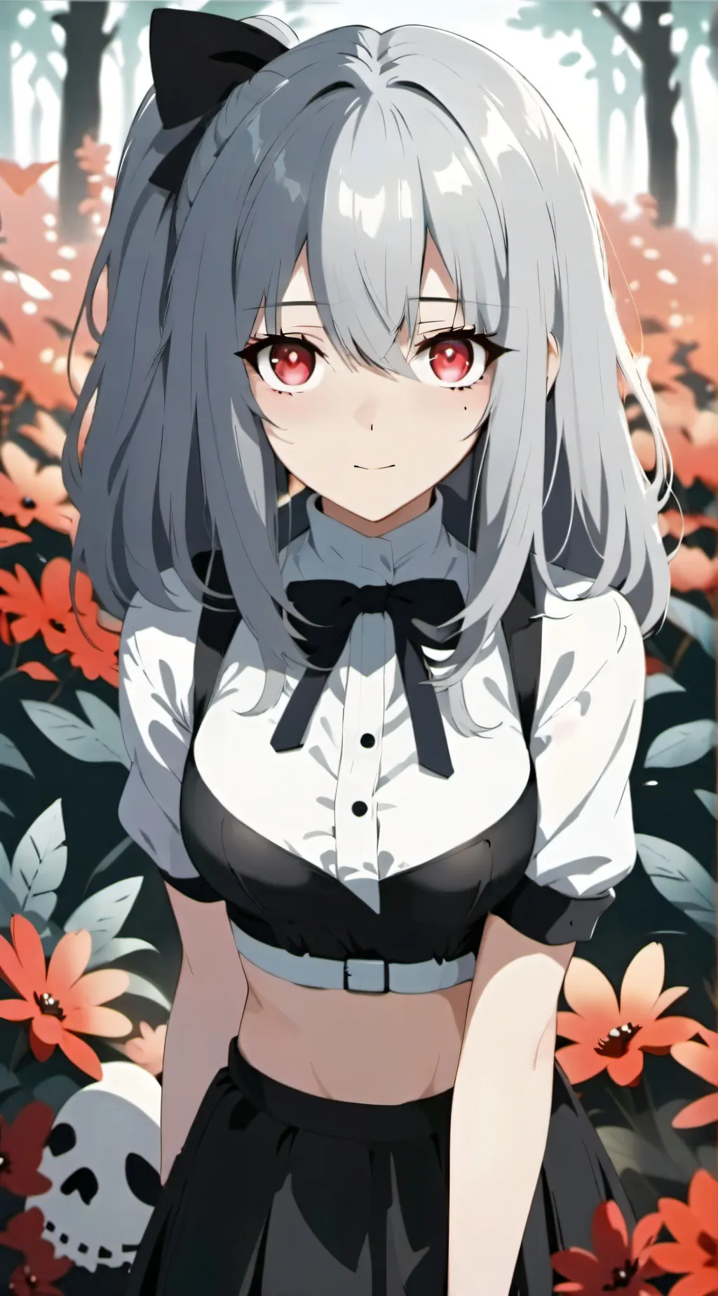 ai character: Sus girl background