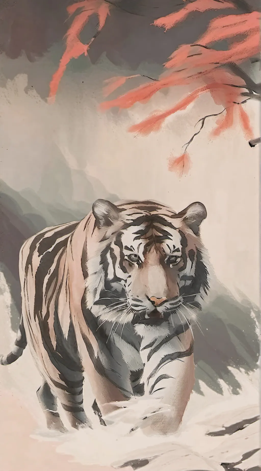 ai character: Tiger mom background