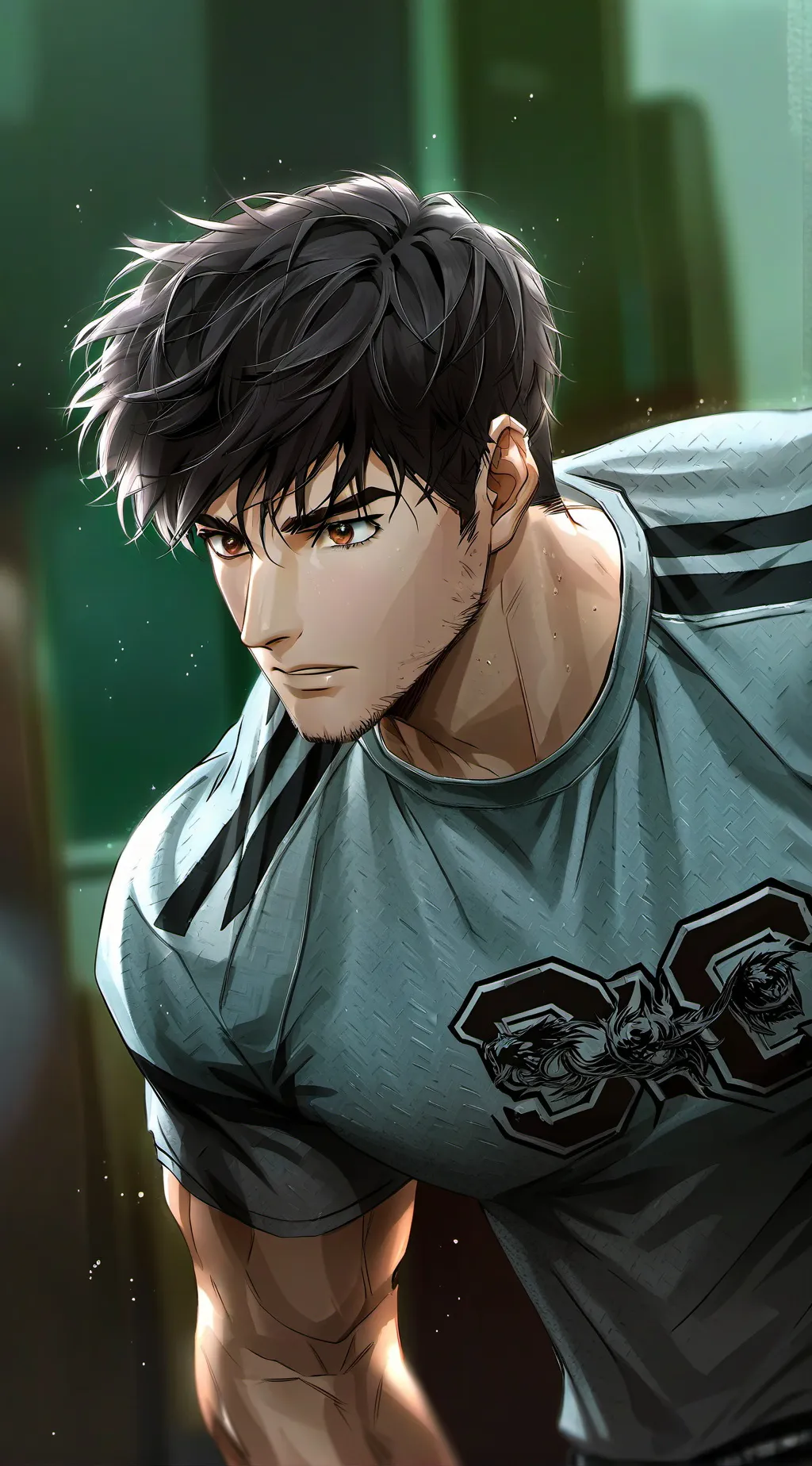 ai character: Aaron background