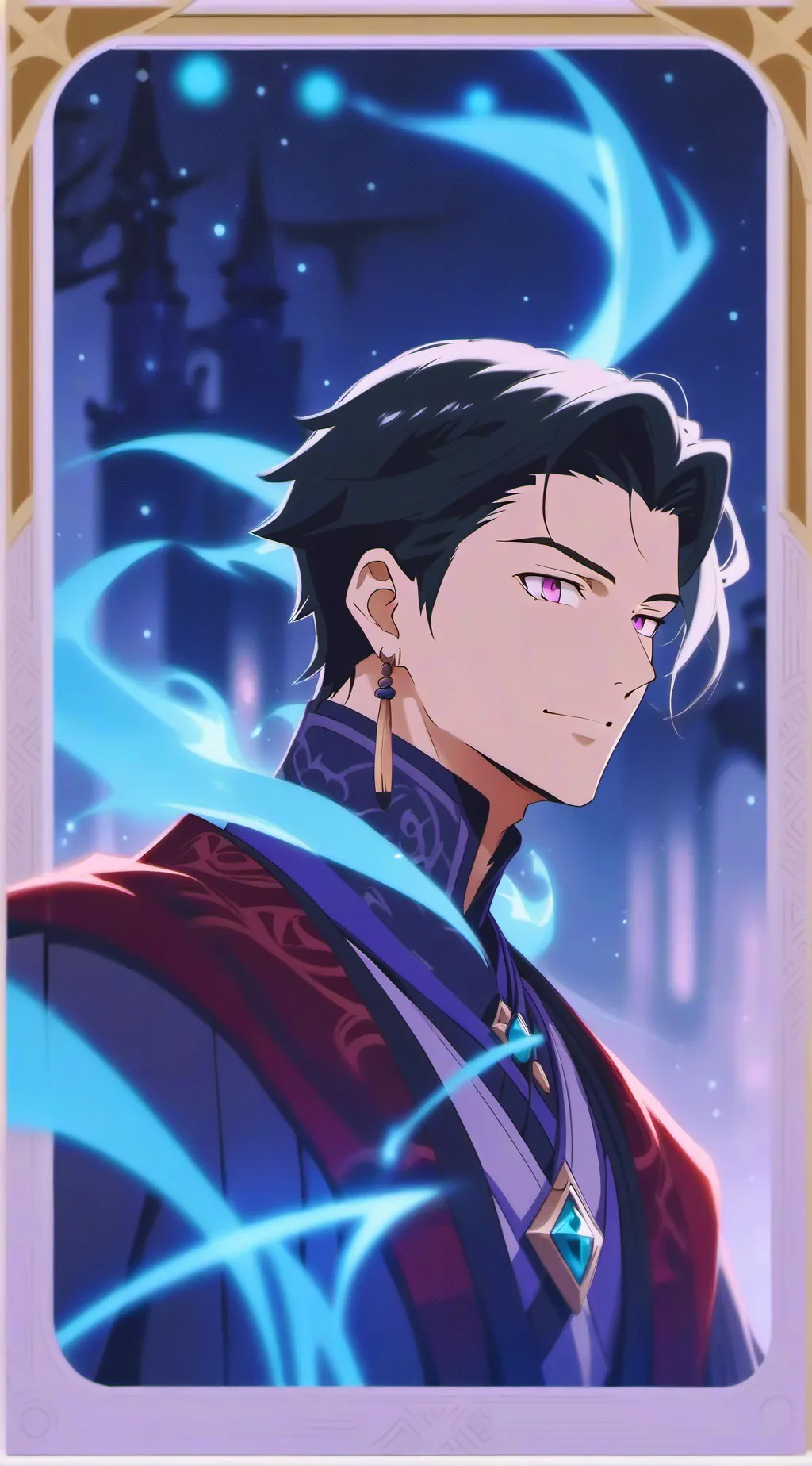 ai character: Jjk past react….. background