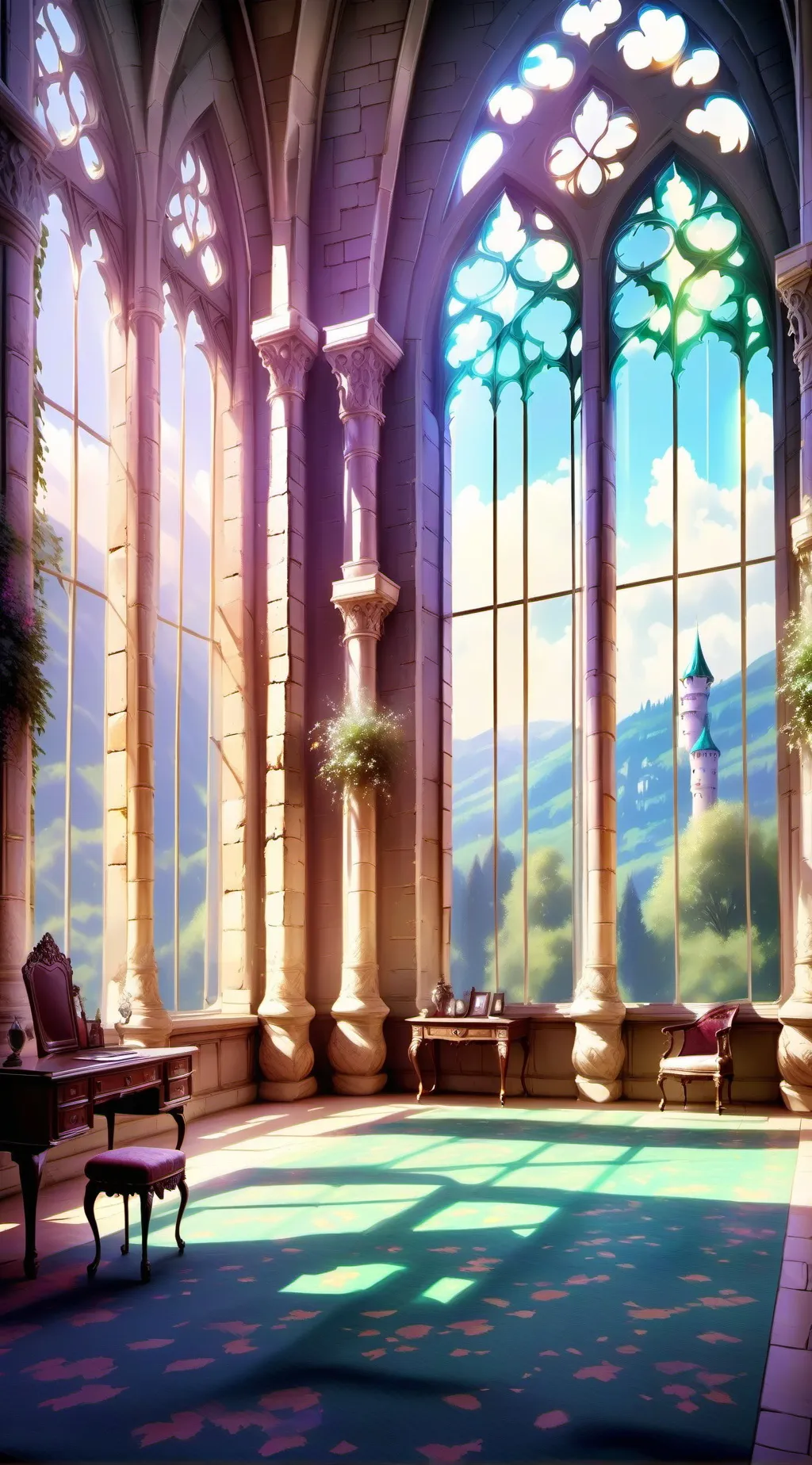 ai character: The Lost Princess background