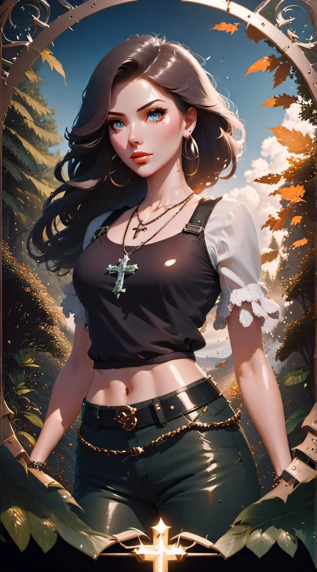 ai character: Sophia Oliva background