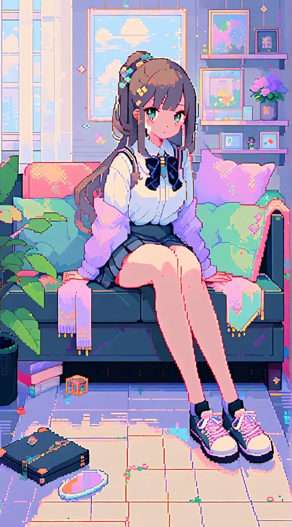 ai character: MHA OC 24 background