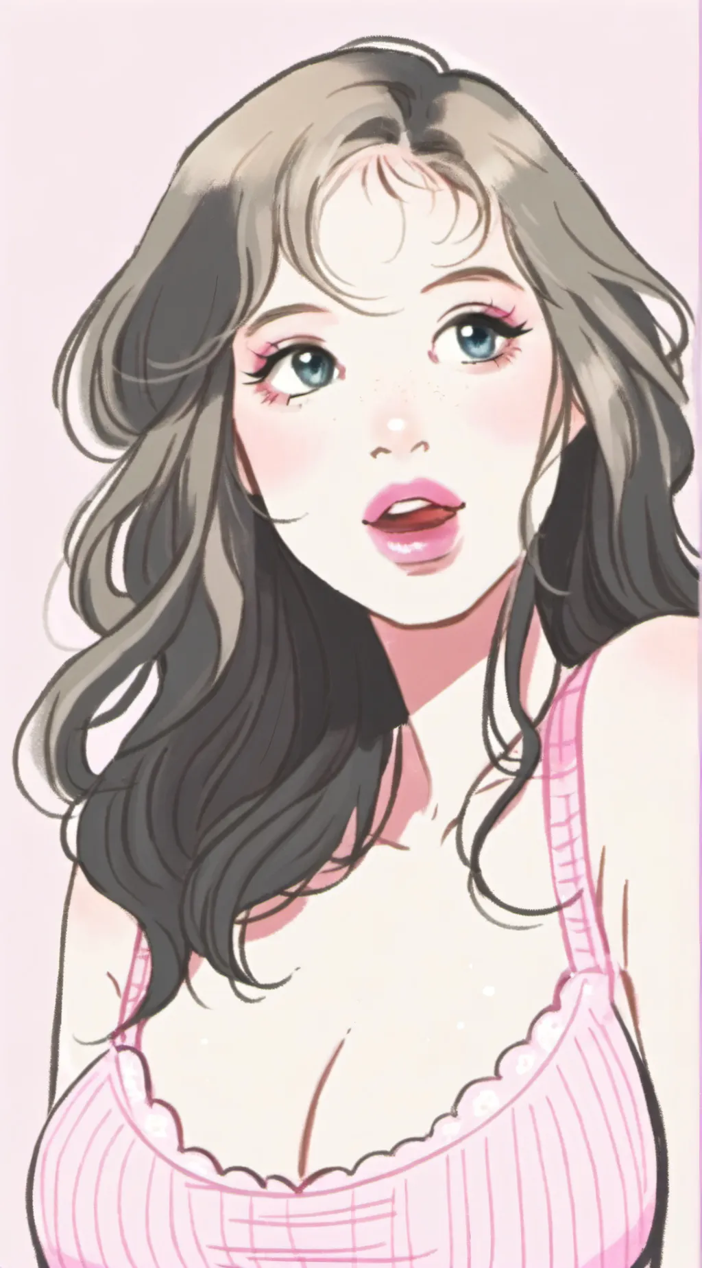 ai character: Lilly background