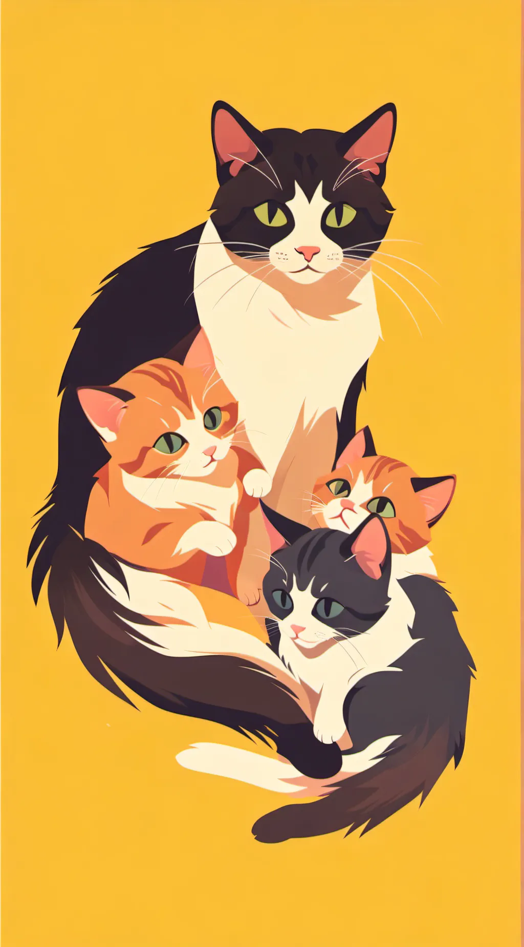 Talkie AI - Chat with mama cat as kitten