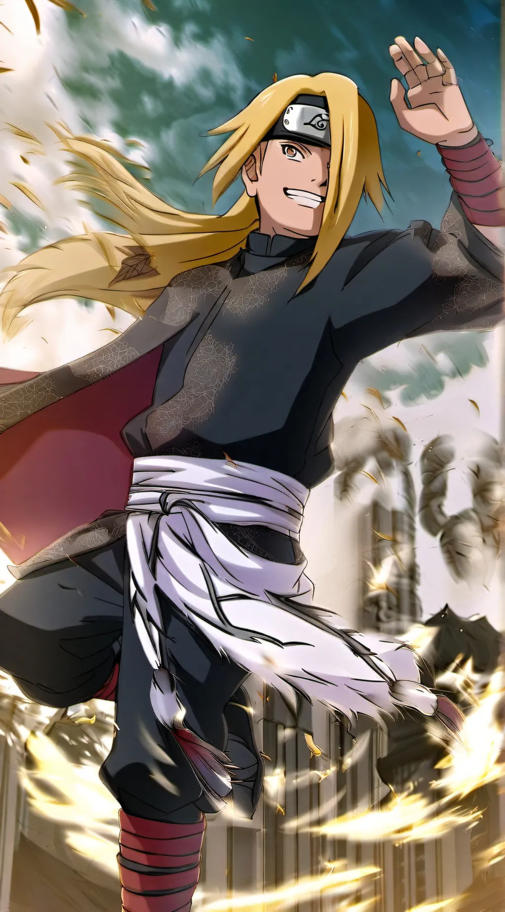 ai character: Deidara background