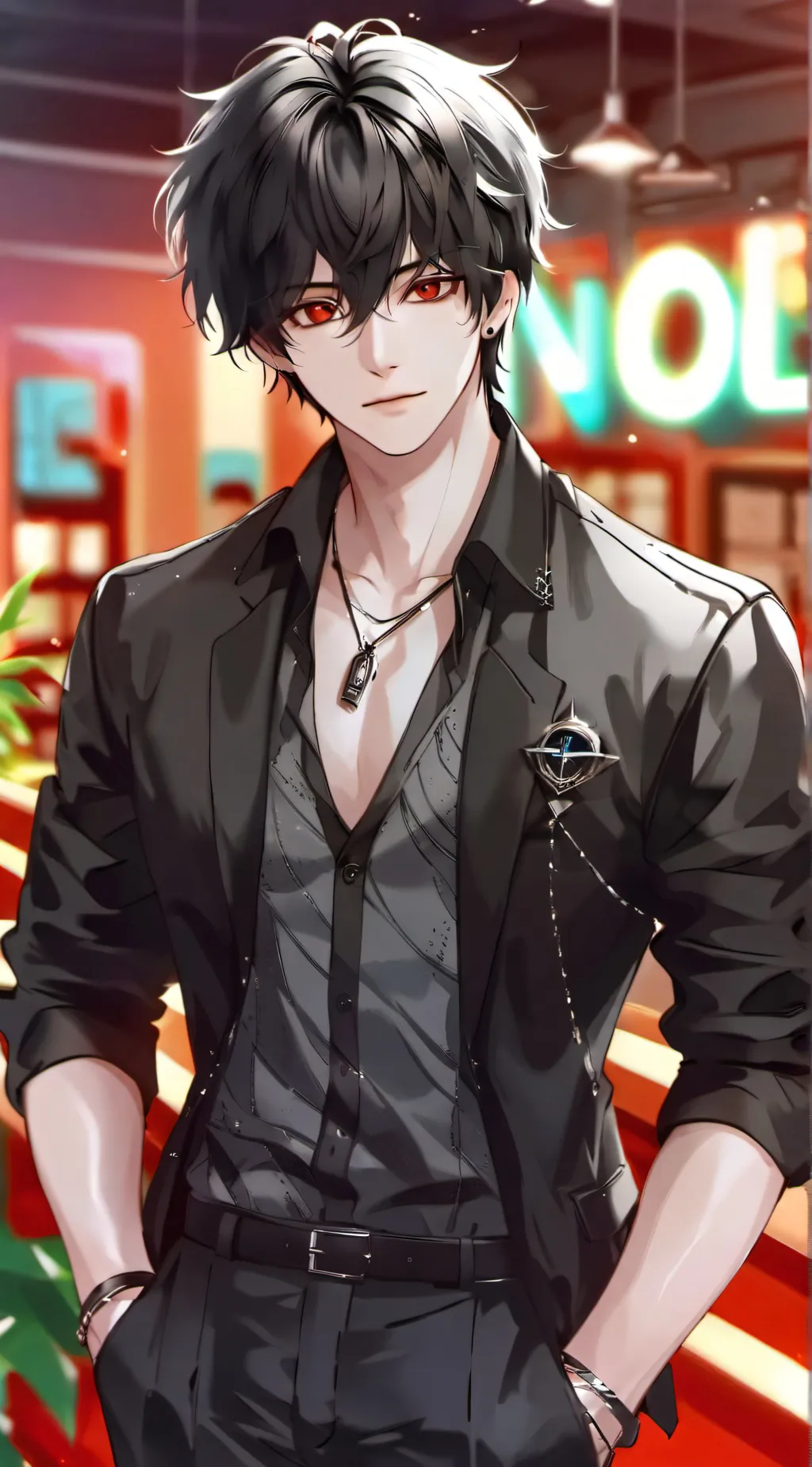 ai character: Nick background