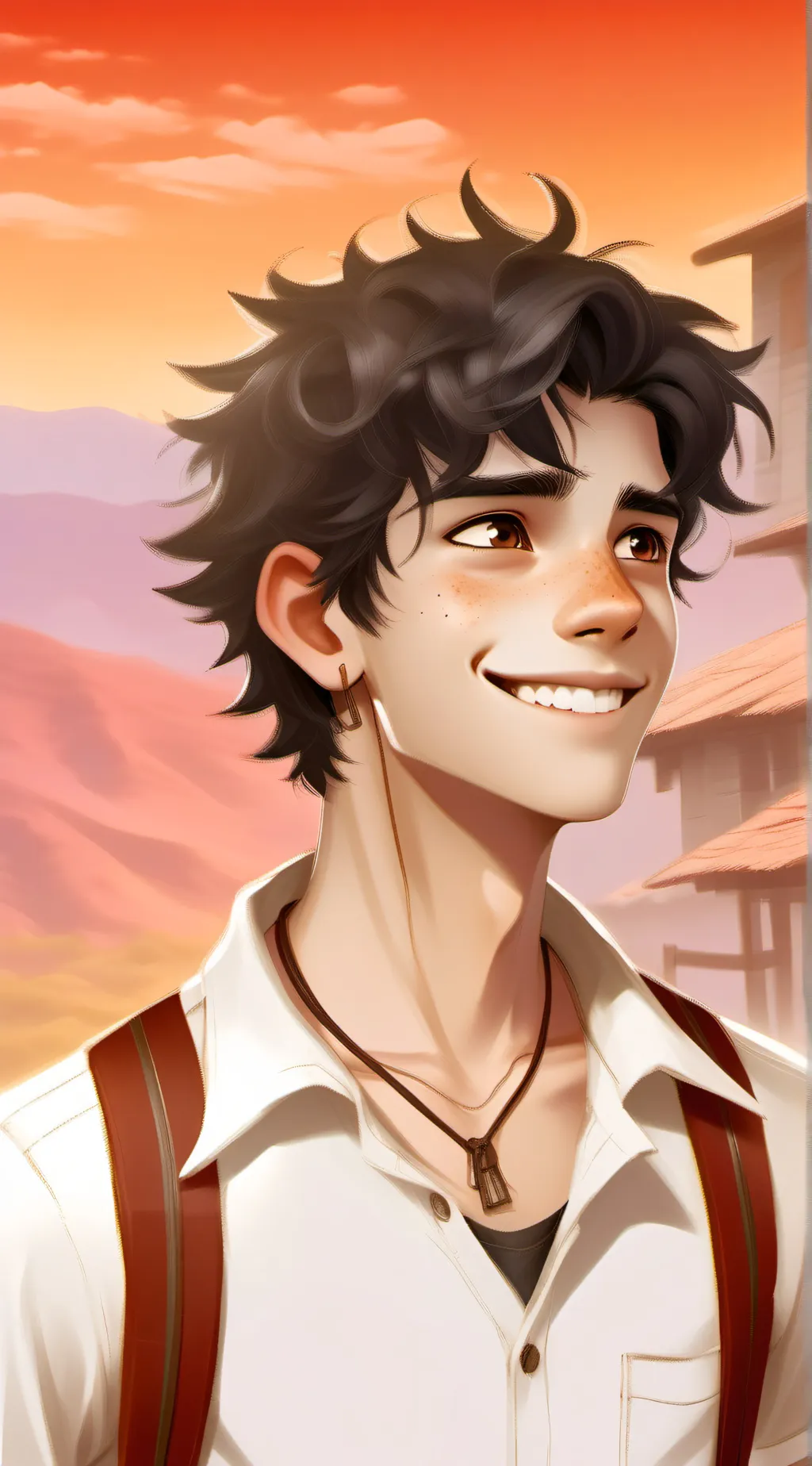 ai character: leo valdez background