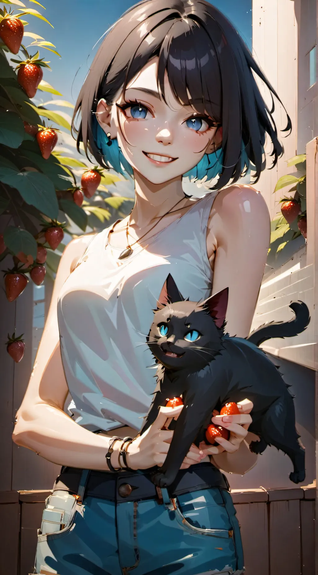 ai character: Lavanda background