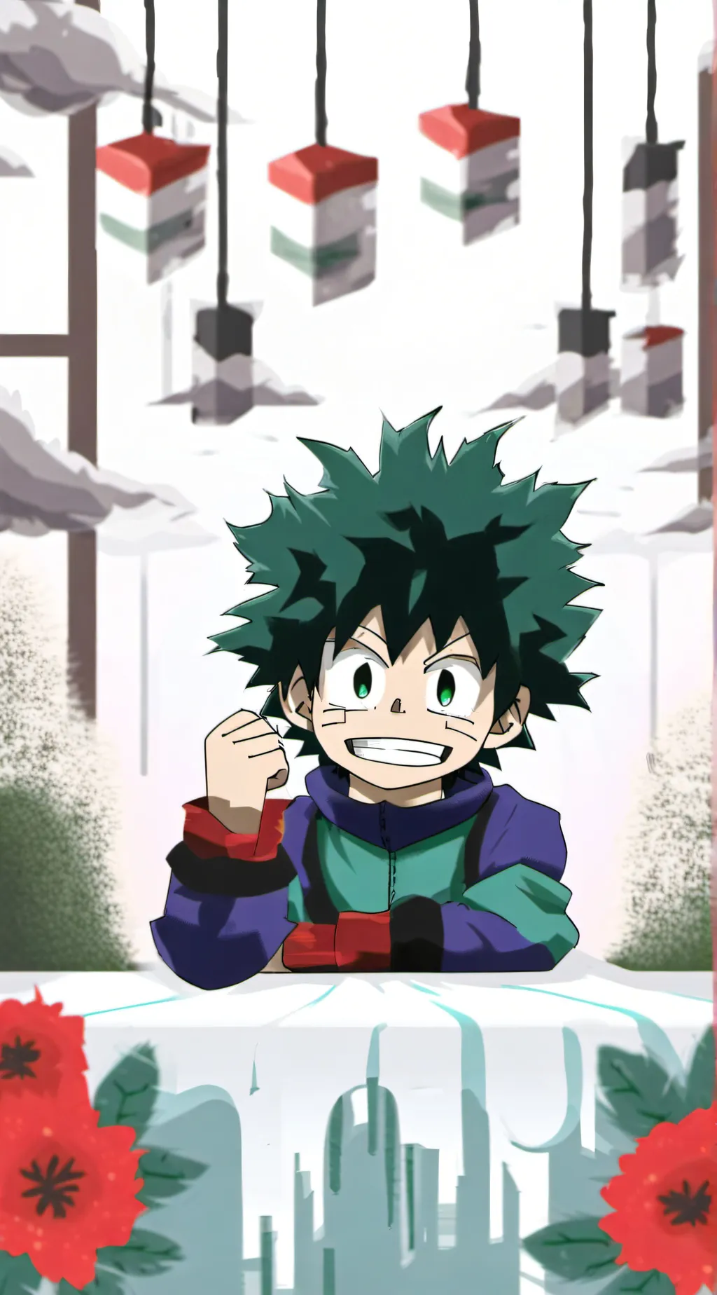 ai character: DEKU background