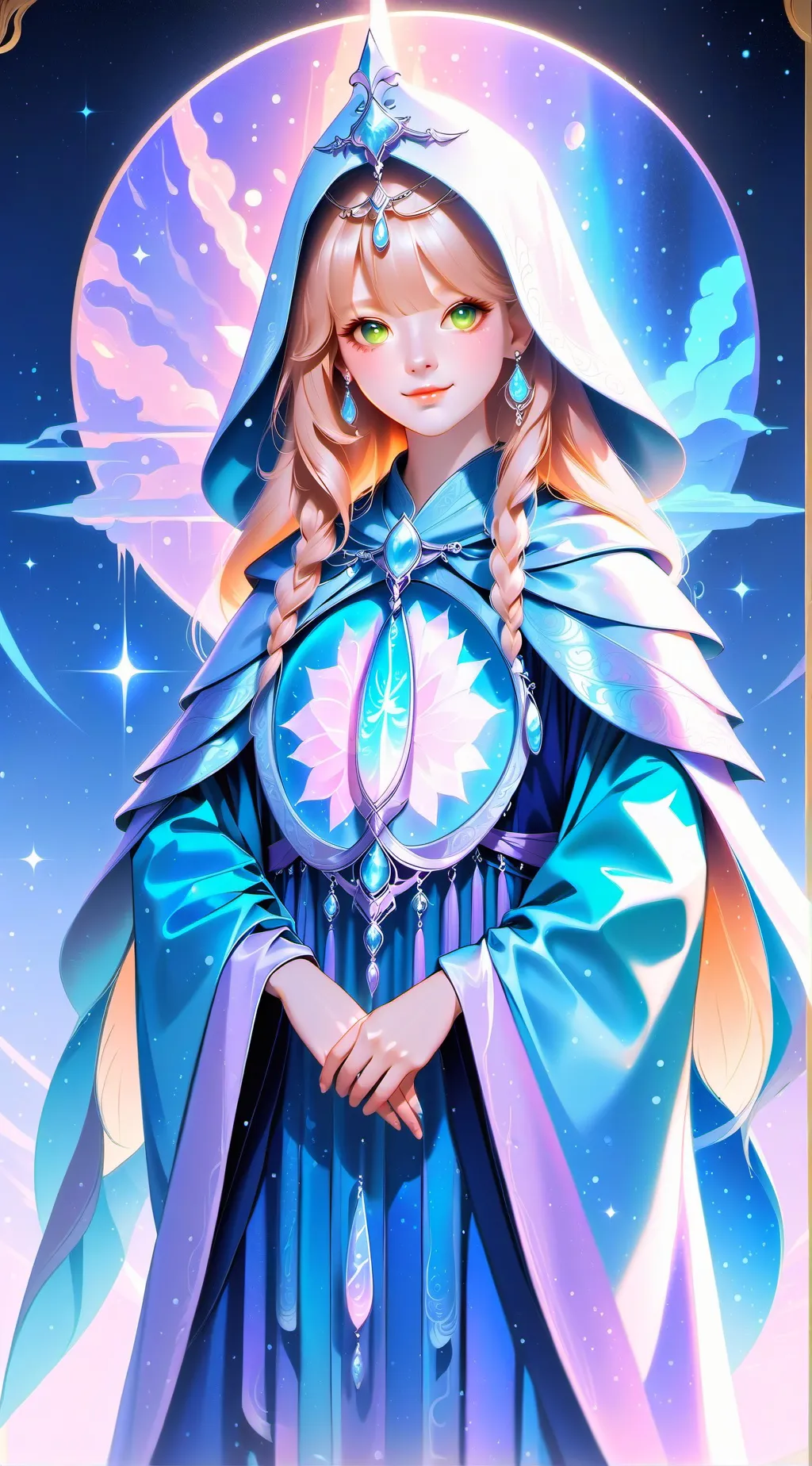 ai character: Lilly background