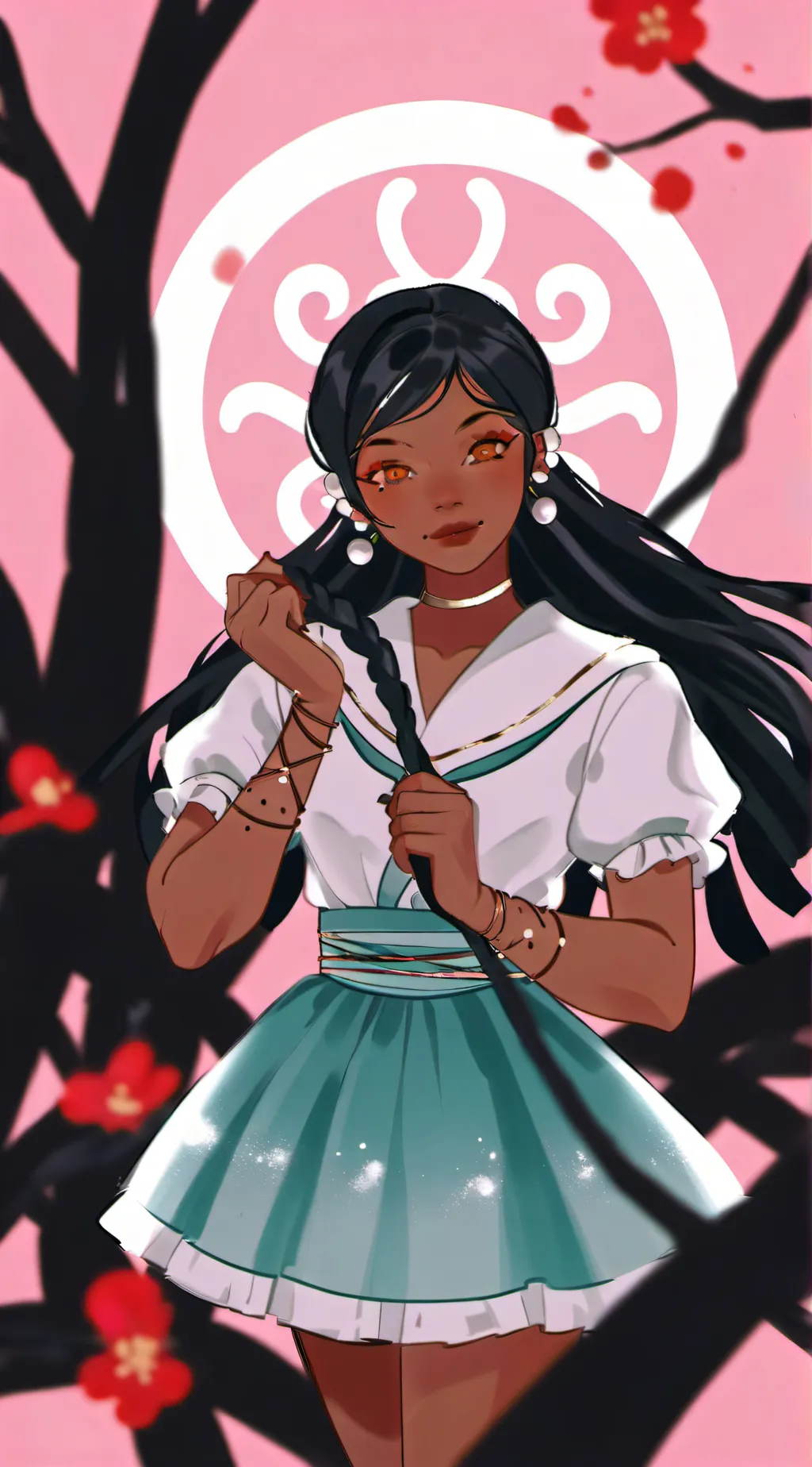 ai character: lola background