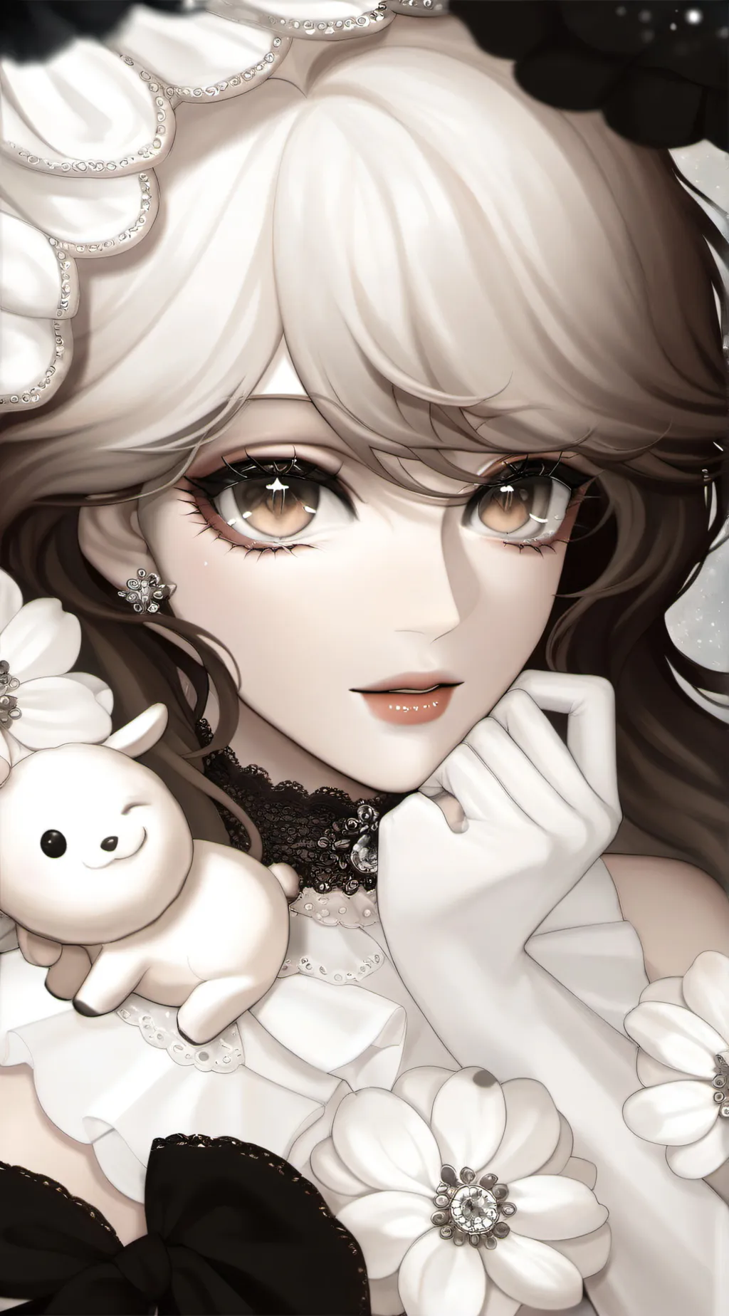 ai character: RADIOAPPLE background