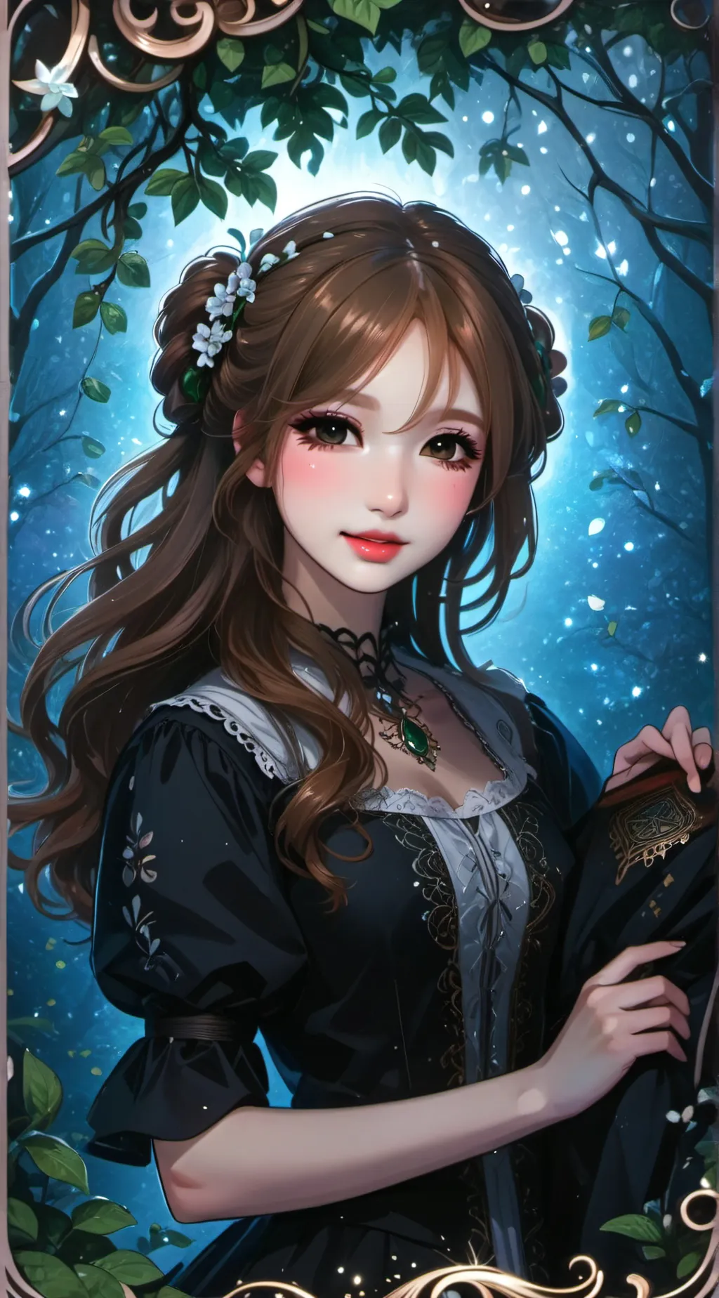 ai character: Anthanasia background