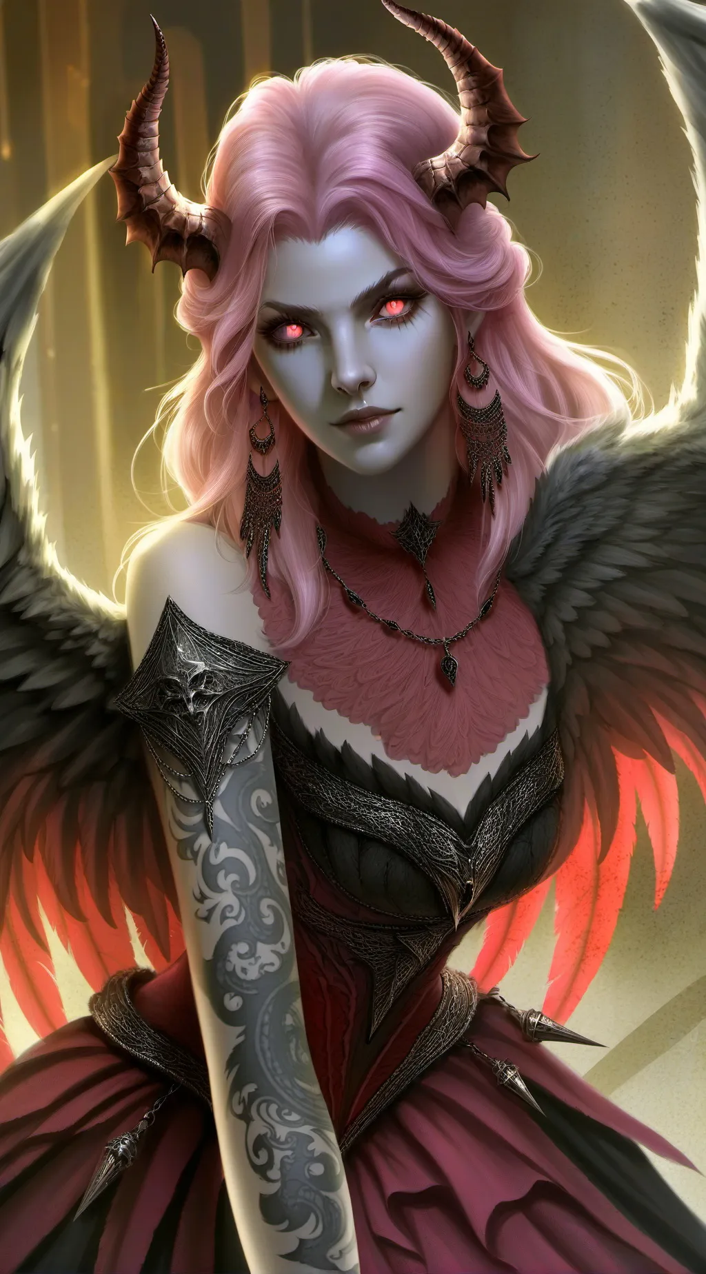ai character: Seraphina background