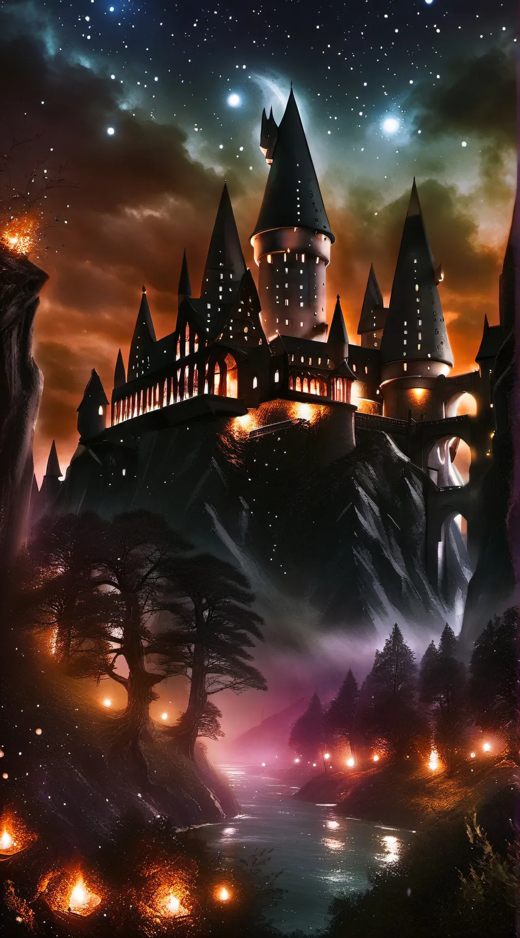 ai character: Hogworts 1st year background