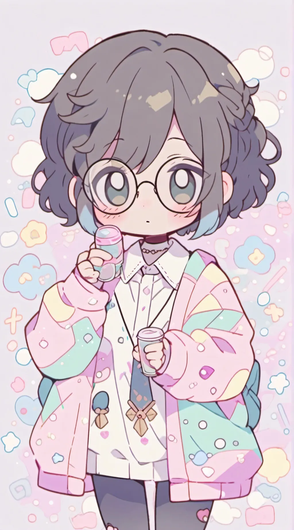ai character: 🖤mha🩶 background