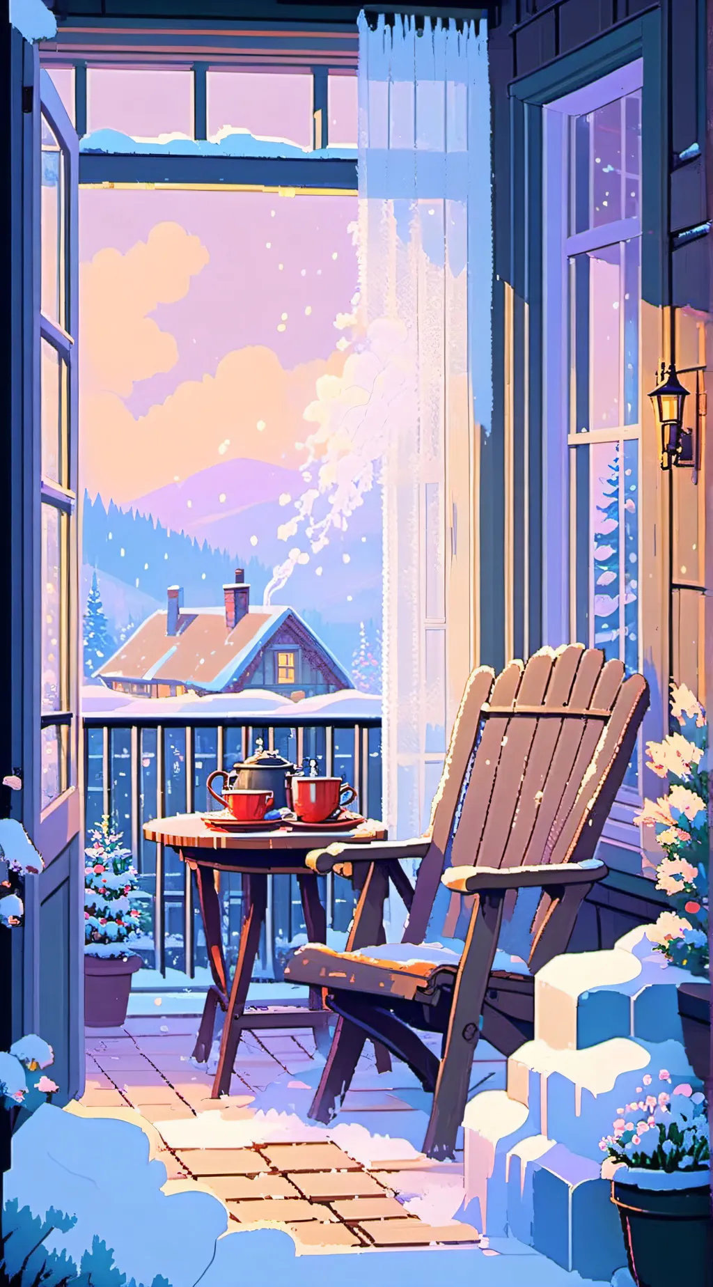 ai character: Normal day background
